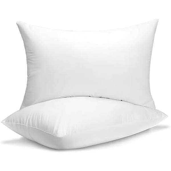 Sherwood Hotel Collection Bed Pillows for Sleeping 2 Pack Queen Size, Soft