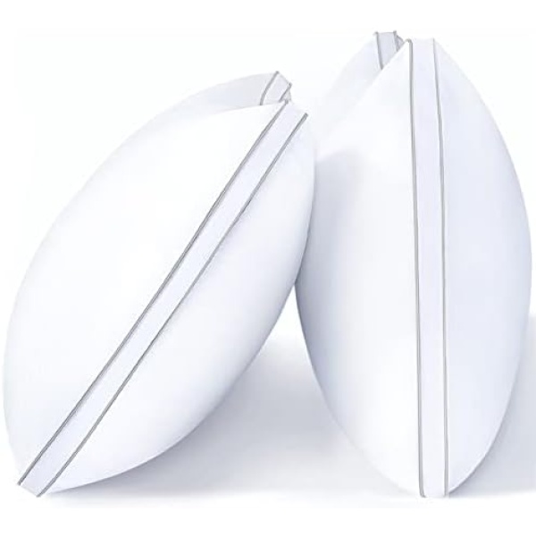 viewstar Pillows Queen Size 2 Pack, Soft Hotel Bed Pillows for Back Side