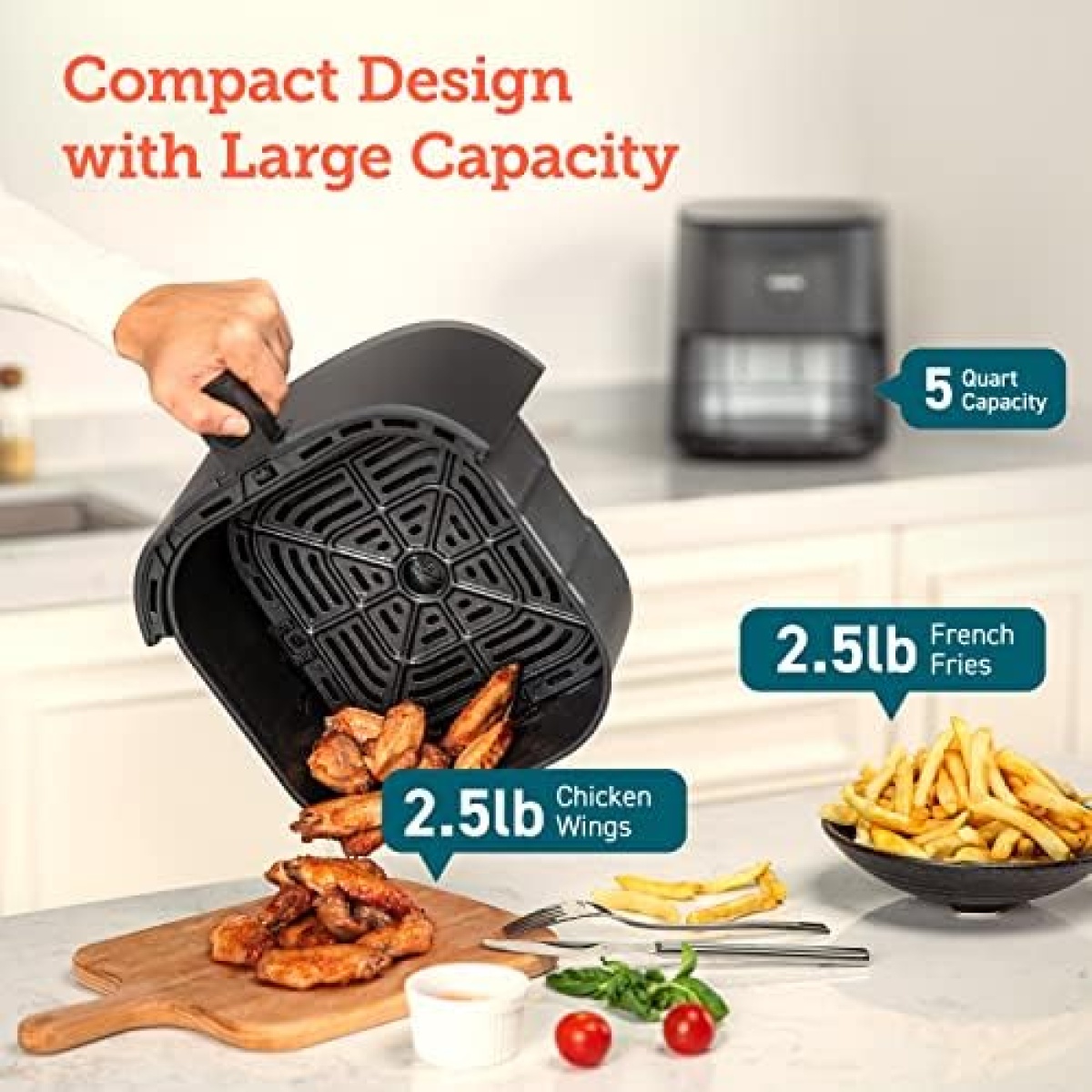 COSORI Air Fryer Pro LE 5-Qt - Thumbnail 3